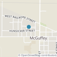 Map location of 204 Quint St, Mc Guffey OH 45859