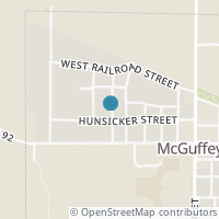 Map location of 307 Hunsicker St, Mc Guffey OH 45859