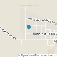 Map location of 211 West St, Mc Guffey OH 45859
