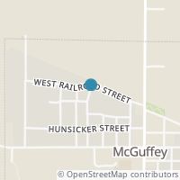 Map location of 211 Marion St, Mc Guffey OH 45859
