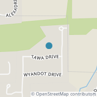 Map location of 3126 Tawa Dr, Lima OH 45806