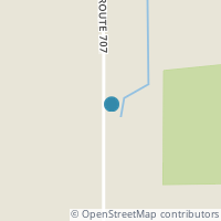Map location of 12260 State Route 707, Mendon OH 45862