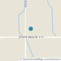 Map location of 7529 State Route 117, Mendon OH 45862