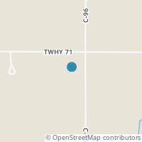 Map location of 19180 County Highway 96, Upper Sandusky OH 43351