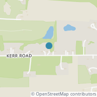 Map location of 2505 Kerr Rd, Lucas OH 44843