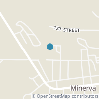 Map location of 510 Prospect St, Minerva OH 44657