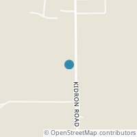 Map location of Kidron Rd, Apple Creek OH 44606