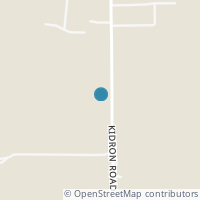 Map location of 5175 Kidron Rd, Apple Creek OH 44606