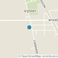 Map location of 17564 Cherokee St, Harpster OH 43323