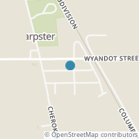 Map location of 17584 Oneida St, Harpster OH 43323