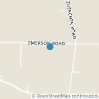 Map location of 13995 Emerson Rd, Dalton OH 44618