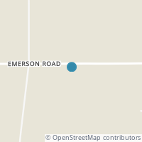 Map location of 12787 Emerson Rd, Apple Creek OH 44606