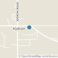 Map location of 13305 Emerson Rd, Dalton OH 44618