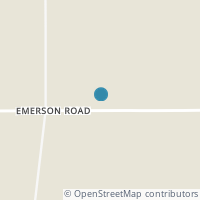 Map location of , Kidron OH 44636