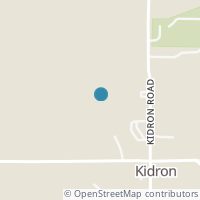 Map location of 4663 Kidron Rd, Dalton OH 44618