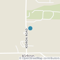 Map location of 4608 Kidron Rd, Dalton OH 44618