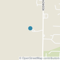 Map location of 4241 Kidron Rd, Dalton OH 44618