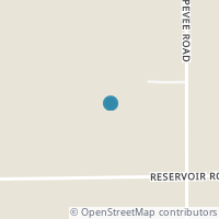 Map location of 693 Pevee Rd, Ada OH 45810