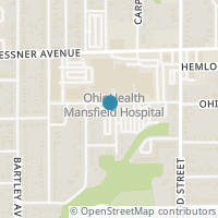 Map location of 339 Ohio St, Mansfield OH 44903