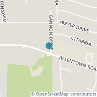 Map location of 3824 Allentown Rd, Lima OH 45807