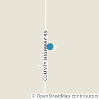 Map location of 15369 County Highway 95, Forest OH 45843