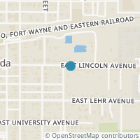 Map location of 13657 E Lincoln Ave, Belle Center OH 43310