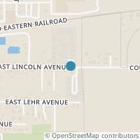 Map location of 569 E Lincoln Ave Lot 14, Ada OH 45810