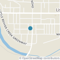 Map location of 217 S Lincoln Ave, Lisbon OH 44432