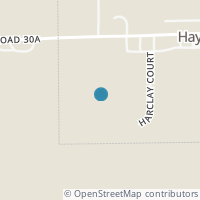 Map location of 115 W Main St, Hayesville OH 44838