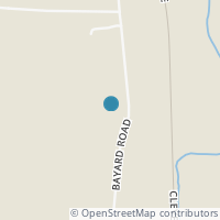 Map location of 8951 Bayard Rd, Minerva OH 44657