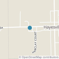 Map location of 81 W Main St, Hayesville OH 44838