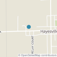 Map location of 74 W Main St, Hayesville OH 44838