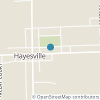 Map location of 28 E Main St, Hayesville OH 44838