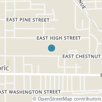 Map location of 361 E Chestnut St, Lisbon OH 44432
