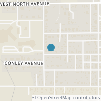 Map location of 426 W Montford Ave, Ada OH 45810