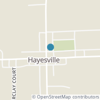 Map location of 15 N Mechanic St, Hayesville OH 44838