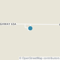 Map location of Township Highway 63, Forest OH 45843