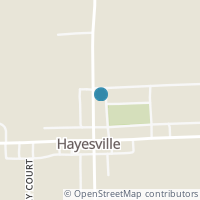 Map location of 39 N Mechanic St, Hayesville OH 44838