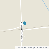 Map location of 2910 County Road 75, Ada OH 45810