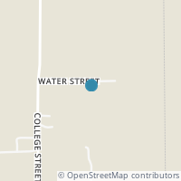 Map location of 25 Water St, Hayesville OH 44838