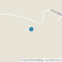 Map location of 11342 Stucky St SE, Paris OH 44669