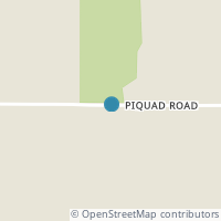 Map location of 12085 Piquad Rd, Delphos OH 45833