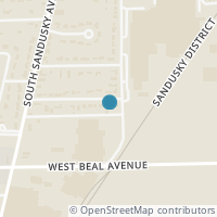 Map location of 187 Williams St, Bucyrus OH 44820