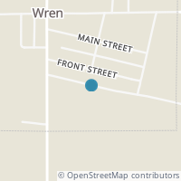 Map location of 104 South St, Wren OH 45899