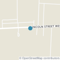 Map location of 14380 Lincoln St, North Lawrence OH 44666