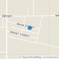 Map location of 210 Main St, Wren OH 45899