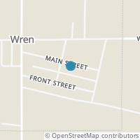 Map location of 208 Main St, Wren OH 45899
