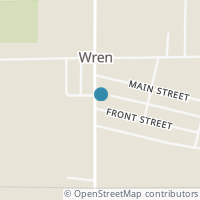 Map location of 203 State Route 49, Wren OH 45899