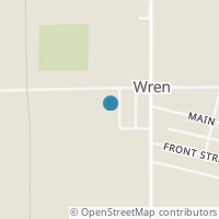 Map location of 104 State St, Wren OH 45899