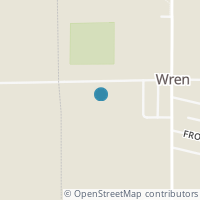Map location of 211 W Jackson St, Wren OH 45899